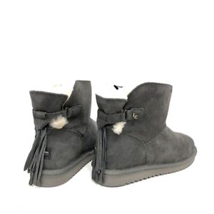 Koolaburra jaelyn gray suede bootie 7